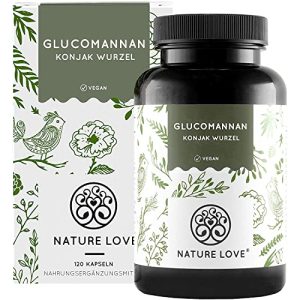 Appetite suppressant Nature Love ® Glucomannan from konjac root