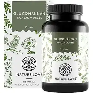 Appetitzuegler nature love glucomannan aus der konjak wurzel