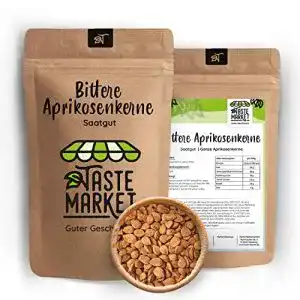 Aprikosenkerne taste market guter geschmack 1 kg bitter
