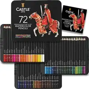 Aquarellstifte castle art supplies 72 set leuchtend