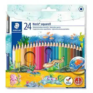 Aquarellstifte staedtler wasservermalbare buntstifte noris club