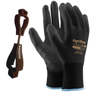 Work gloves FUZZIO 24 pairs Ogrifox PU coated