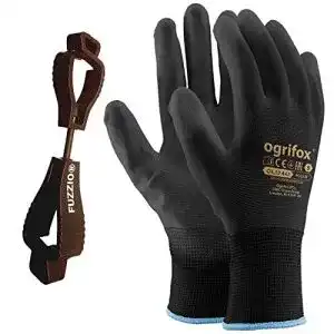 Arbeitshandschuhe fuzzio 24 paar ogrifox pu beschichtet