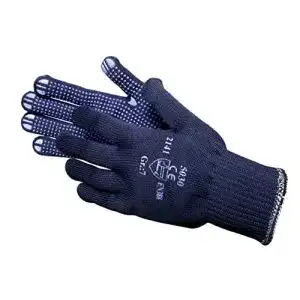 Arbeitshandschuhe jah 12 paar 5030 feinstrick handschuhe blau