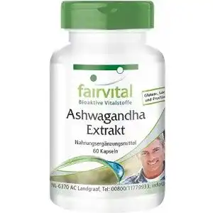 Ashwagandha fairvital kapseln hochdosiert 1000mg extrakt