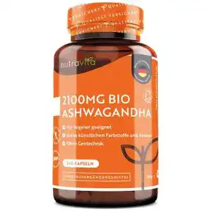 Ashwagandha nutravita 2100mg hochdosiert 240 kapseln