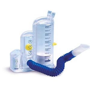 HAB lung trainer SMILE respiratory therapy device
