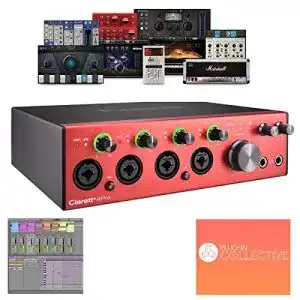 Audio interface focusrite clarett 4pre usb in studioqualitaet