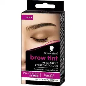 Augenbrauenfarbe schwarzkopf brow tint black