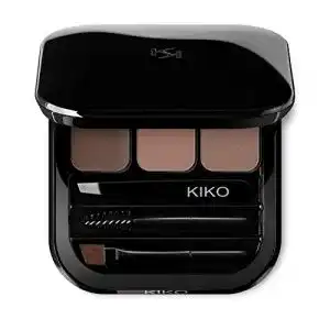 Augenbrauenpuder kiko milano eyebrow expert palette 02