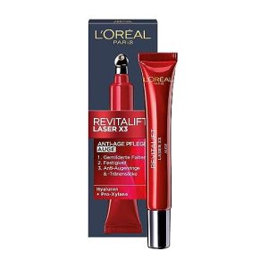 Crema para ojos L'Oréal Paris cuidado de los ojos, Revitalift Laser X3