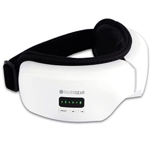 Silvergear® oogmassageapparaat met warmtefunctie en muziek