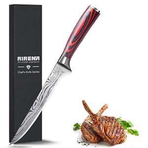 Couteau à désosser AIRENA, couteau de cuisine 6.5", couteau japonais