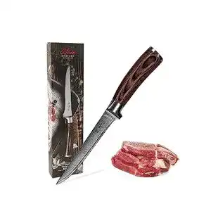 Ausbeinmesser wakoli edib damastmesser mit 145 cm klinge