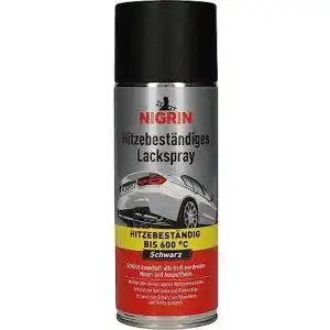 Auspufflack nigrin lackspray 400 ml mattschwarzer autolack