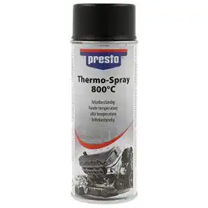 Auspufflack presto 428726 thermo spray schwarz 800c 400 ml