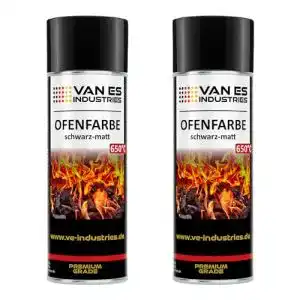 Auspufflack ve industries thermolack 2 x 400ml spray ofenlack
