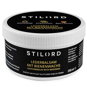 Car leather care STILORD leather grease colorless beeswax balm
