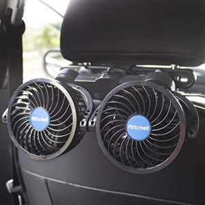 Auto-Ventilator CATPOWER Elektro für den Rücksitz Passagier