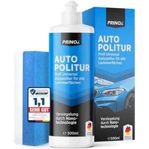 Car polish Prinox ® Profi 500ml incl. polishing sponge