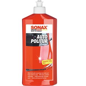 Abrillantador SONAX (500 ml) para coches nuevos, mate y claro