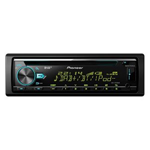 Auto-rádio com Bluetooth Pioneer DEH-X7800DAB, auto-rádio 1DIN