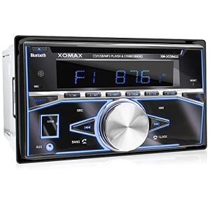 Radio de coche con Bluetooth XOMAX XM-2CDB622 con reproductor de CD