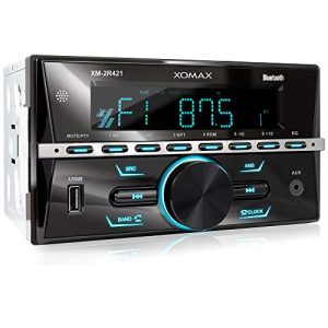 Car radio with Bluetooth XOMAX XM-2R421, RDS, AM, FM, USB