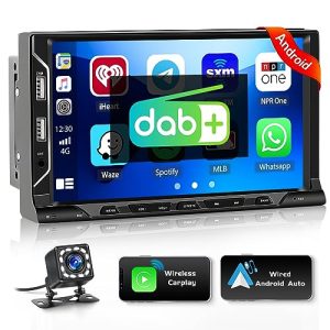 Car radio with Navi Hikity 2Din Android, built-in DAB+