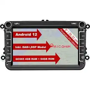 Autoradio mit navi m i c av8v7 android 12 qualcomm