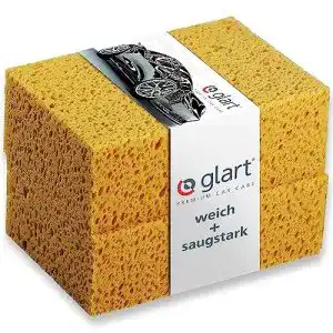 Autoschwamm glart 2er set auto waschschwaemme natur