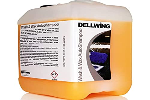 Autoshampoo DELLWING Wash & Wax mit Wachs 5 L - autoshampoo dellwing wash wax mit wachs 5 l