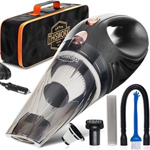 Car vacuum cleaner ThisWorx for ThisWorx Bagless with LED light