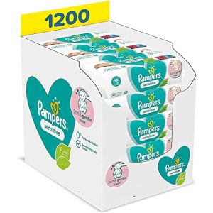 Baby wipes Pampers Sensitive, 1200 wipes (15 x 80)