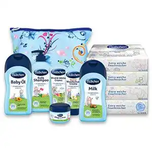 Baby pflegeset buebchen babypflege starterset 7 teilig