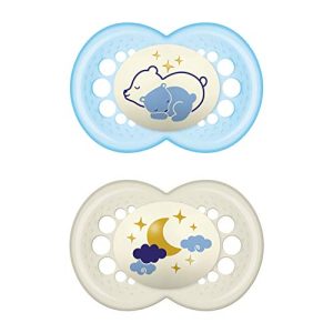 Baby pacifier MAM Original Night pacifiers in a set of 2