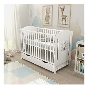 Cama de bebê Baby Delux 60×120 cama infantil conversível cama júnior