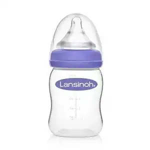 Babyflaschen lansinoh babyflasche mit naturalwave sauger gr s