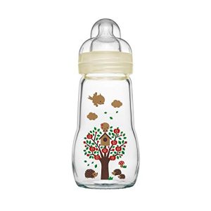 Baby bottles MAM Feel Good baby bottle made of glass (260 ml)