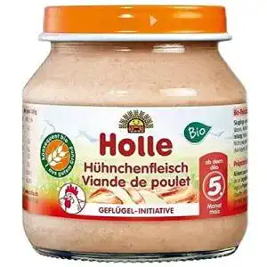 Babynahrung holle demeter bio huehnchenfleisch 125g