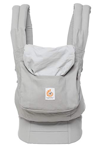 Ergobaby Original Pearl Grey bæresele, ergonomisk taske
