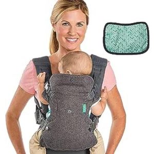 Baby carrier INFANTINO Flip Advanced 4-in-1 carrier with bib