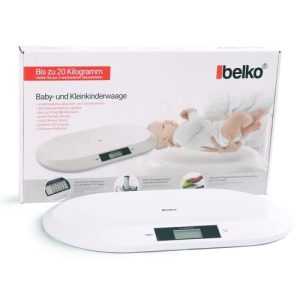 Balança para bebês BELKO ® balança digital plana para amamentação até 20kg
