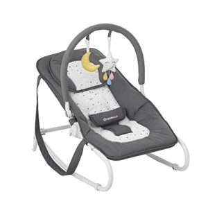 Espreguiçadeira de bebê Badabulle Easy Moonlight, com apoio de cabeça integrado