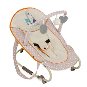 Hauck baby rocker with Bungee Deluxe play arch for babies