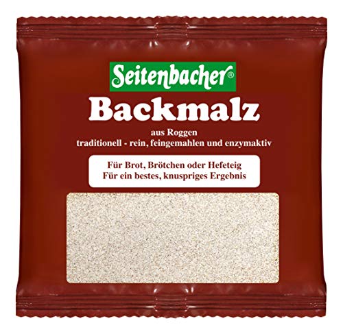 Seitenbacher baking malt, 100% rye, finely ground, enzyme-active