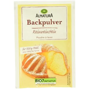 Backpulver Alnatura Bio Reinweinstein, 1er Pack (12x4x18g) - backpulver alnatura bio reinweinstein 1er pack 12x4x18g