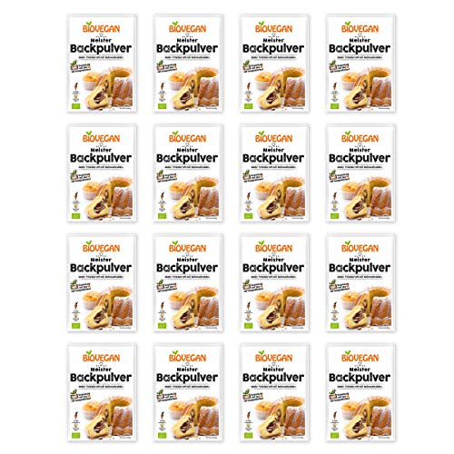 Backpulver Biovegan, Meister Bio, 51 g, 16er Pack - backpulver biovegan meister bio 51 g 16er pack