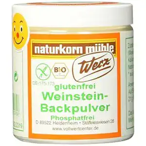 Backpulver naturkorn muehle werz werz weinstein glutenfrei 150g
