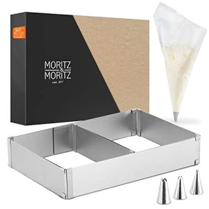 Estructura para hornear Moritz & Moritz, estructura rectangular, continua